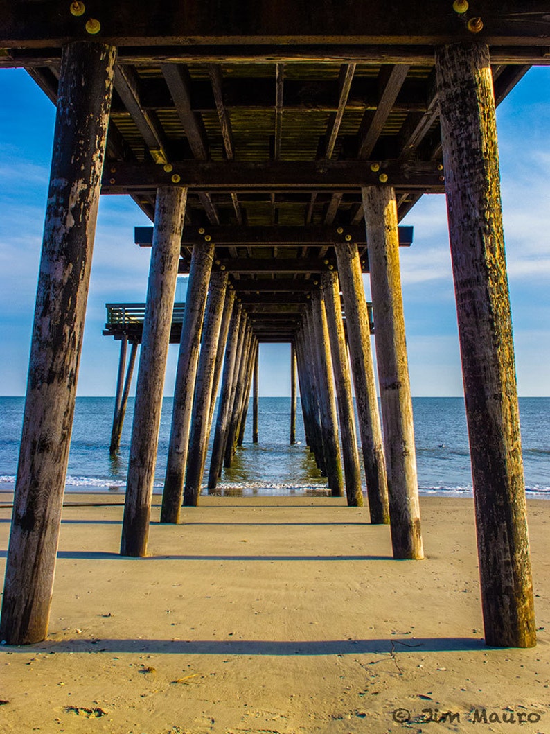 Ocean City NJ Fishing Pier 2 Etsy