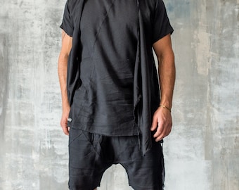 Hercules Drop Crotch Samurai Shorts | Bamboo Festival Wear, Streetwear