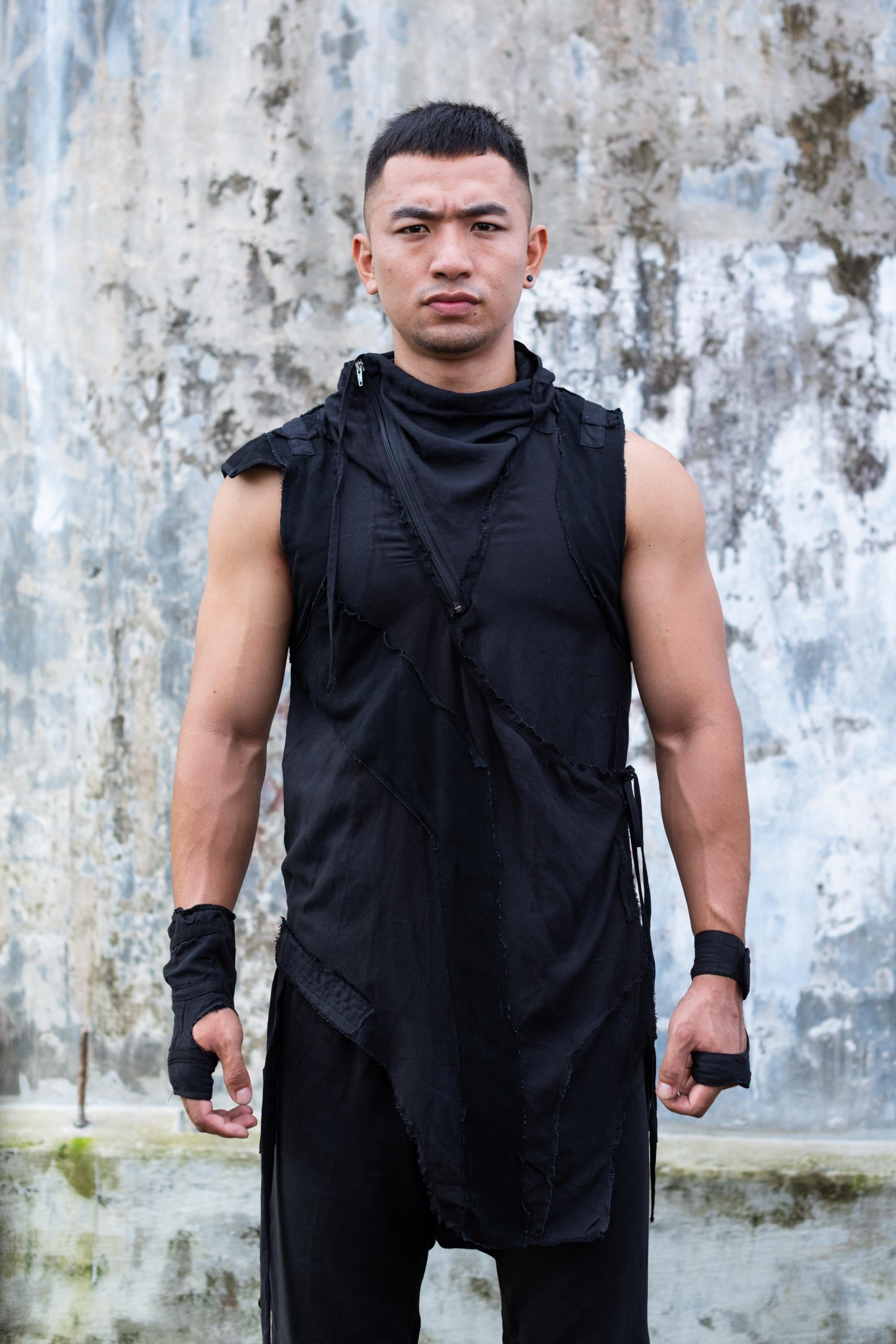 Yurushi Pants | Obsidian Black | Festival Clothing | Rave Outfit
