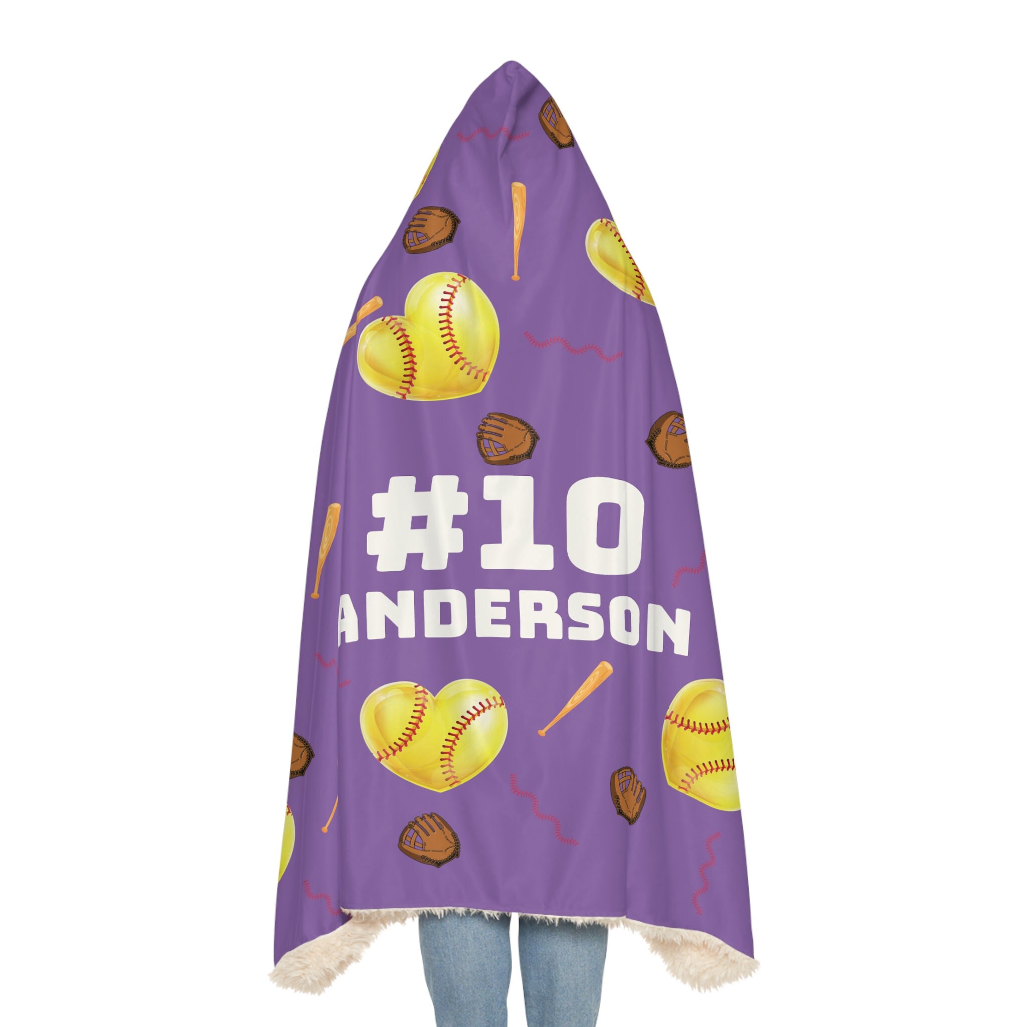 Golden Stitch Softball Quilted Blanket NCU0TH1494