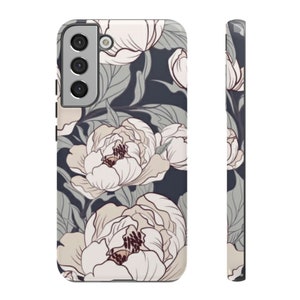 Floral phone case for Samsung Galaxy S23, S22, S21, S23 Plus, S22 Plus, S21 Plus, S23 Ultra, S22 Ultra, S21ultra