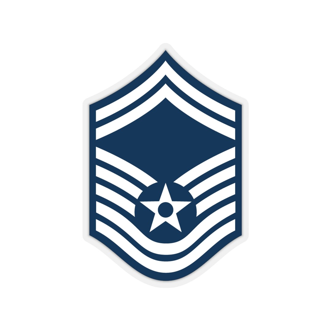 Smsgt Sticker Smsgt Release Party Rank Insignia USAF Girlfriend Etsy