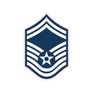 SMSgt Sticker | SMSgt Release Party | Rank Insignia | USAF Girlfriend