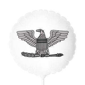 Colonel Balloon | USAF Officer Promotion Party | Rank Insignia | USAF Retirement Balloons 11&quot;