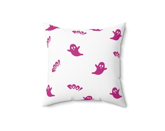 PANDICORN Halloween Pillow Covers 18x18 Inch – Set Of 2 | Cute Ghost & Pumpkin Fall Decor