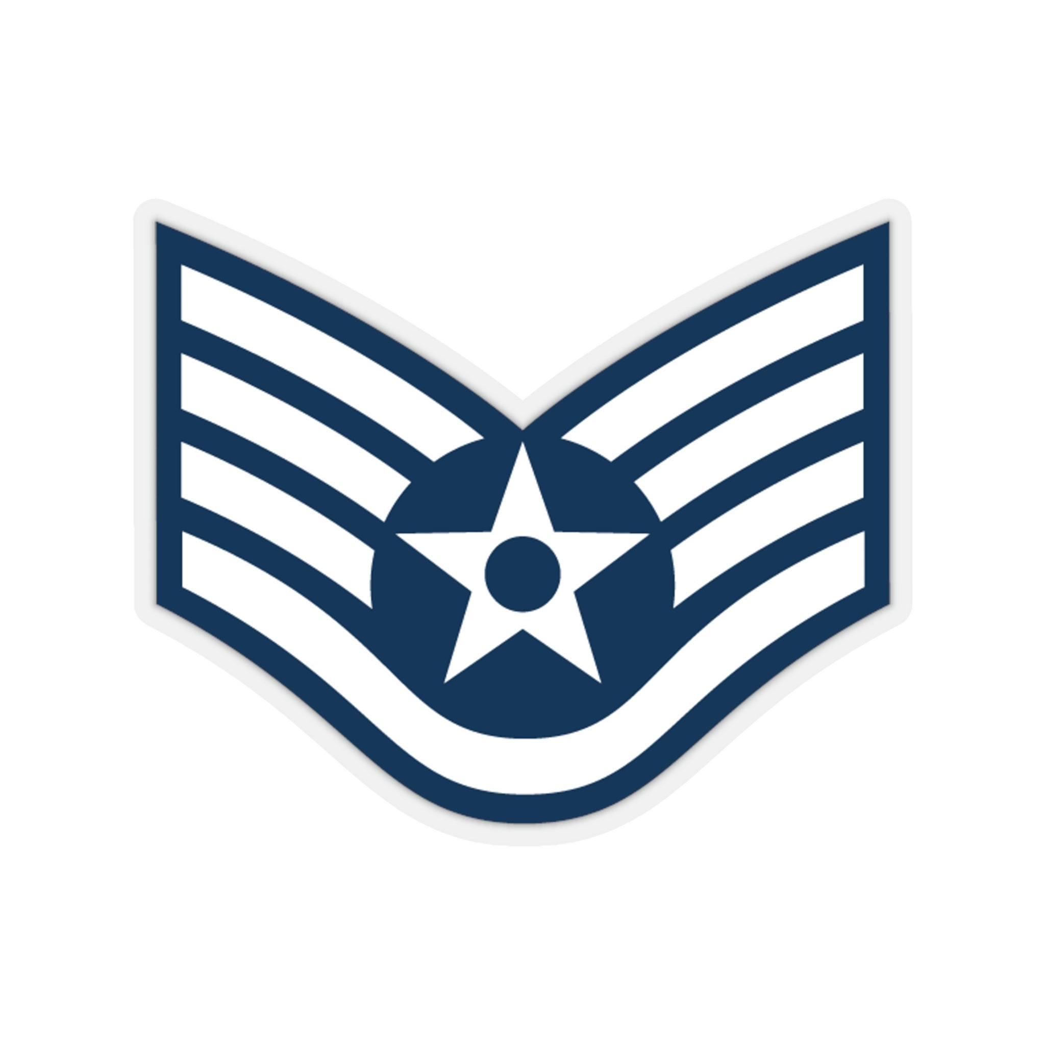 Ssgt Sticker Ssgt Release Party Rank Insignia USAF Girlfriend Etsy