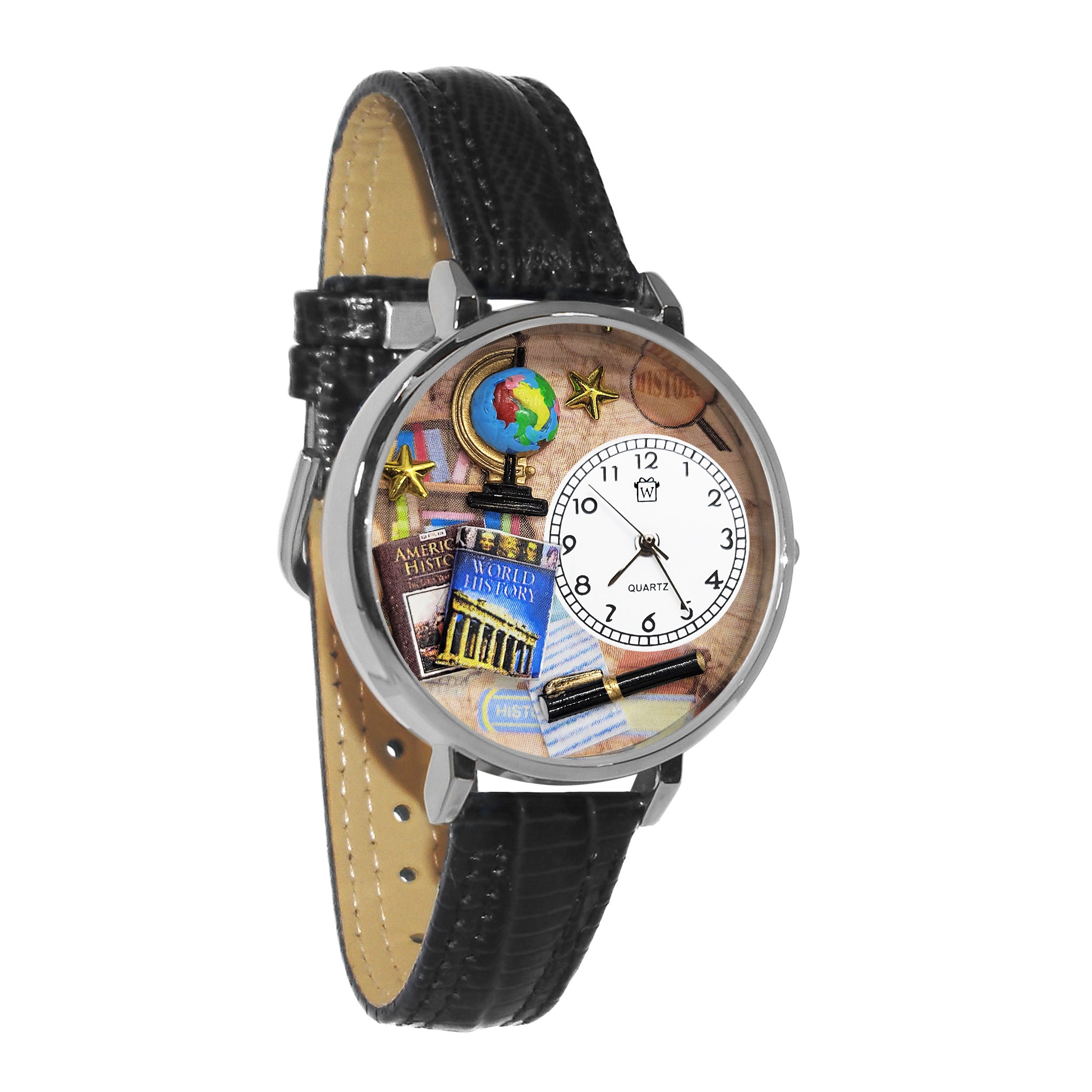 History Teacher Historian 3D Watch | Handmade in USA by Whimsical