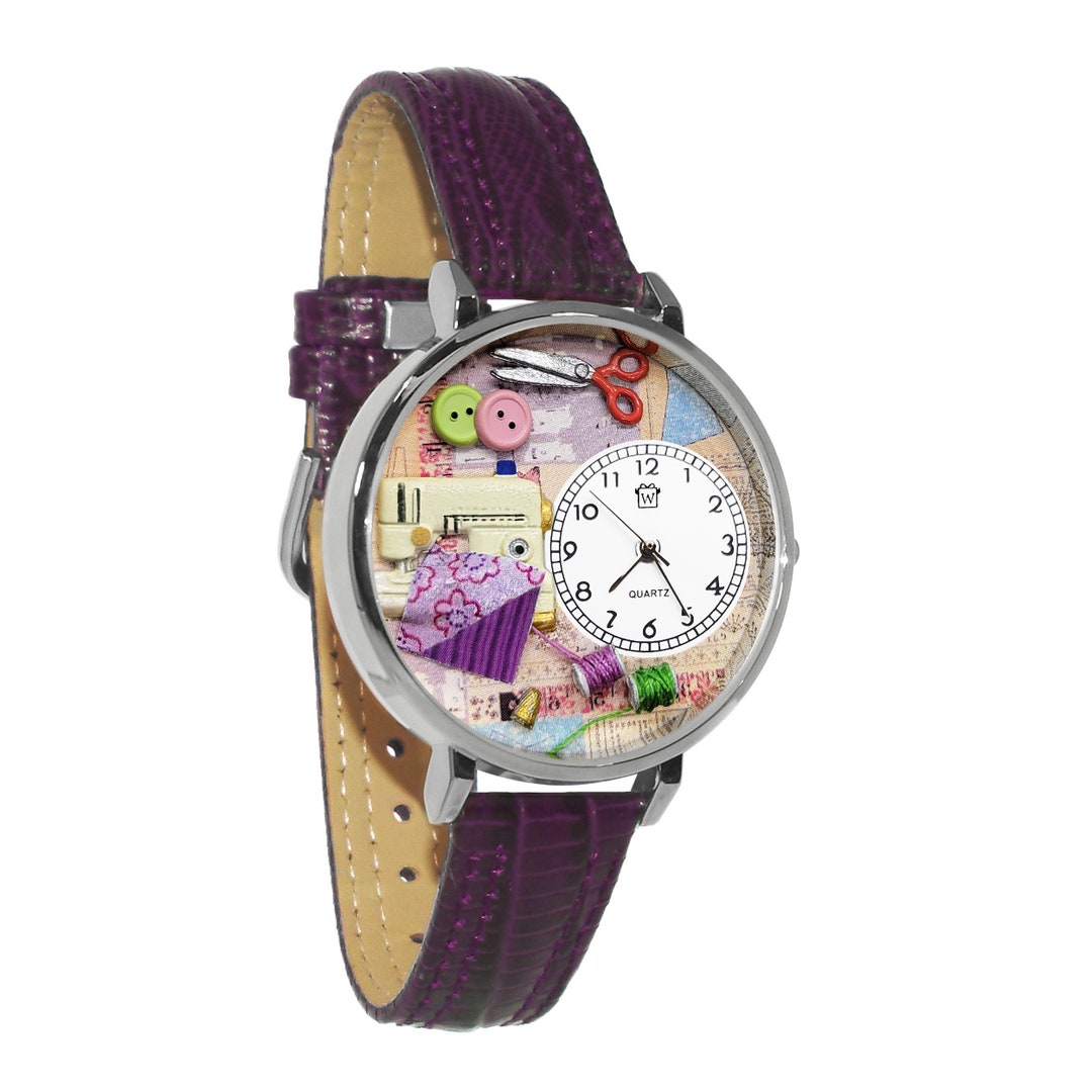 Sewing 3D Watch | Handmade by Whimsical Gifts | Novelty Unique Fun ...
