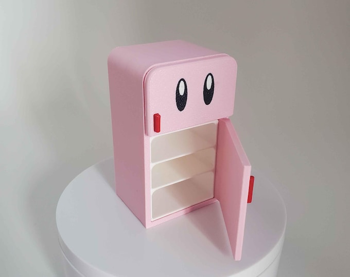 Kirby Fridge Figure – 3D Printed, Kirby 64 Tribute