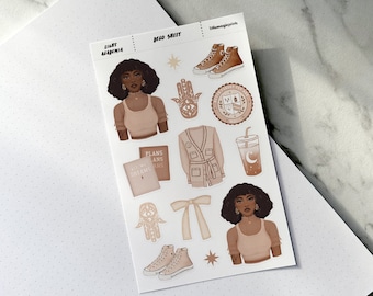 Journaling Stickers, Aesthetic Stickers, Academia Stickers, Vintage Stickers, Witchy Stickers, Celestial Stickers, Planner Deco Stickers