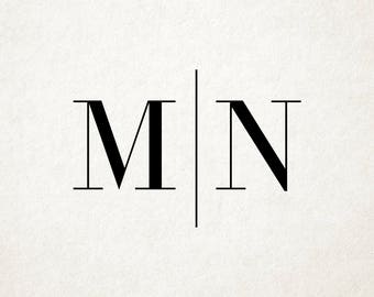 wedding logo design etsy
