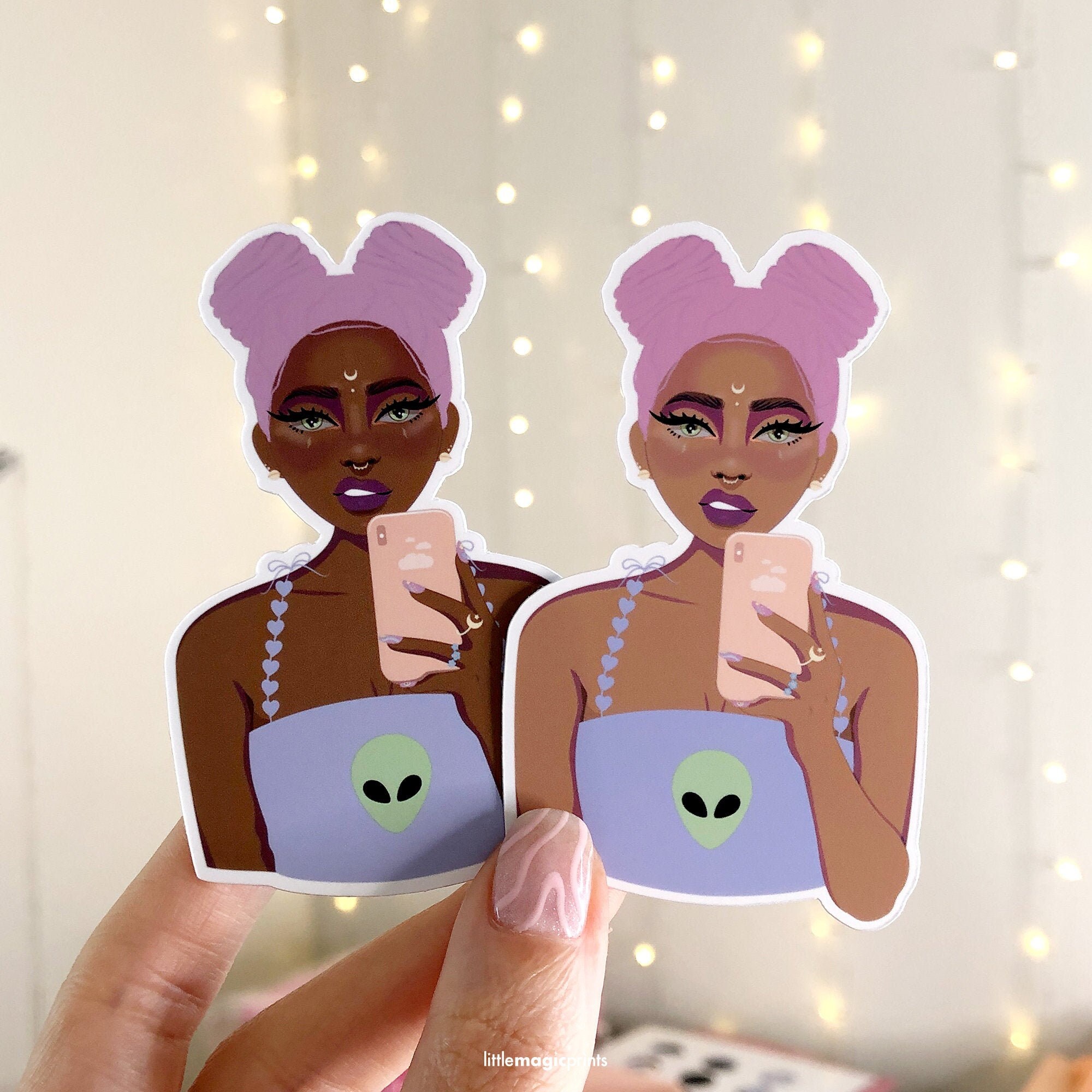 Baddie Definition Die Cut Sticker