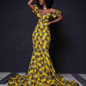 Ankara Dress - Etsy
