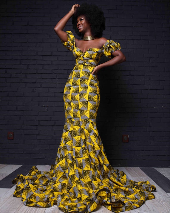 wedding dresses with african touch