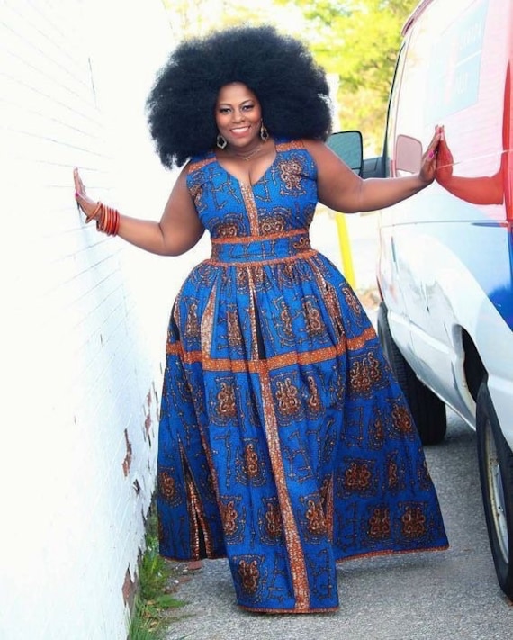 african dresses plus size