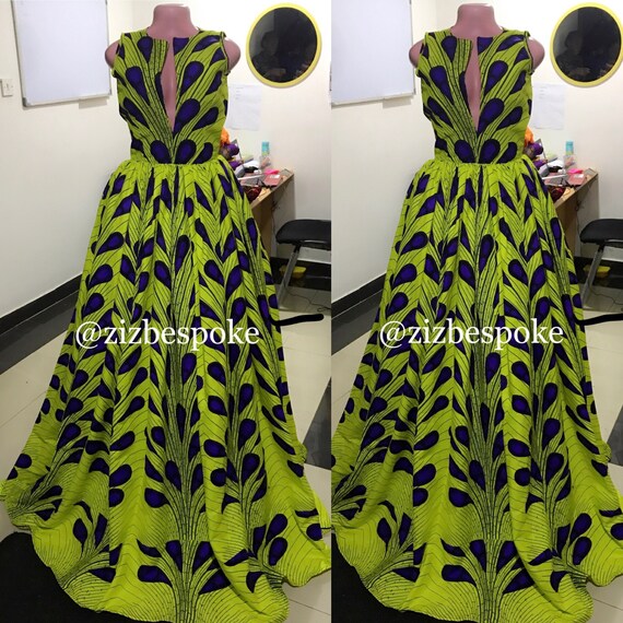 yellow ankara dresses