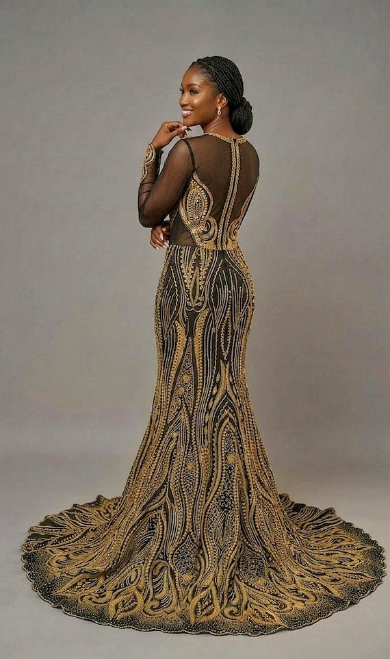 black and gold prom dress long sleeve Long Sleeve Prom Dresses Long For Women 2025 Formal Black Jacket With Floral Ball Gown