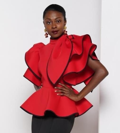 Peplum Top Outfts, Whte...