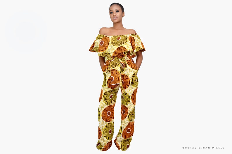 white african jumpsuit