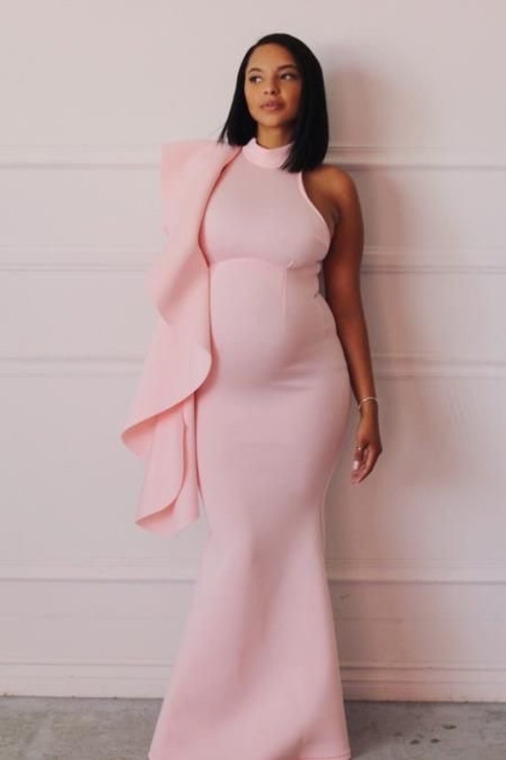 2021 Fashion Alex Evenings Cocktail Dresses Fuchsia Puffy Sleeves Mermaid Maternity  Dress Luxury Lush Tulle Ruffles Pregnancy Gowns To Photography Robes From  Newdeve, $113.91 | DHgate.Com