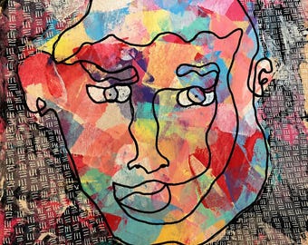 ADEWL Visage 009 Limited Edition Print