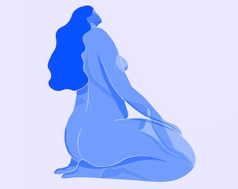 Reflejo azul