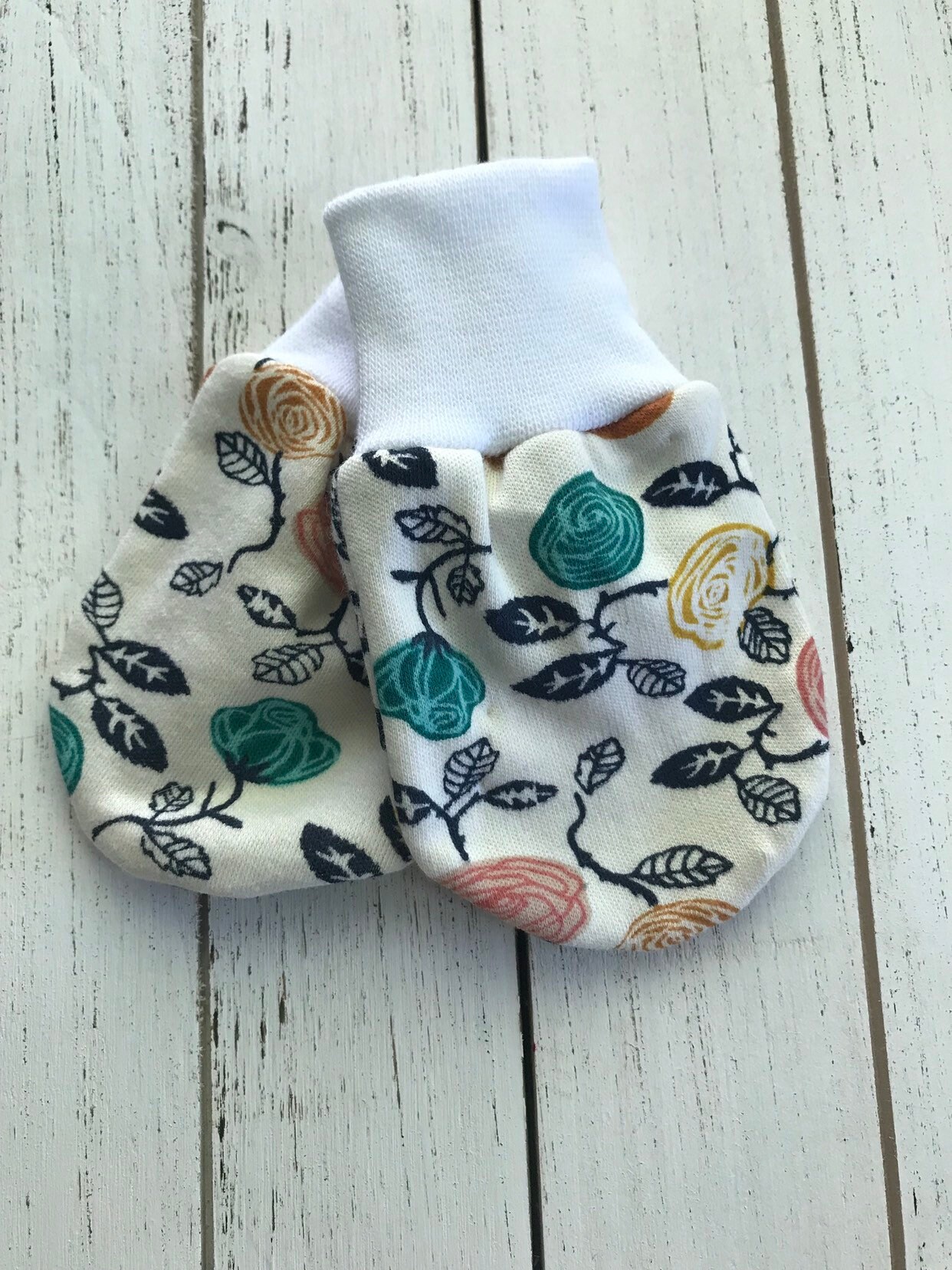 organic baby mittens