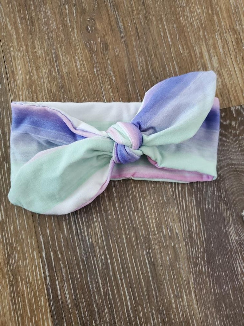 newborn headband Baby headband Knotted headband