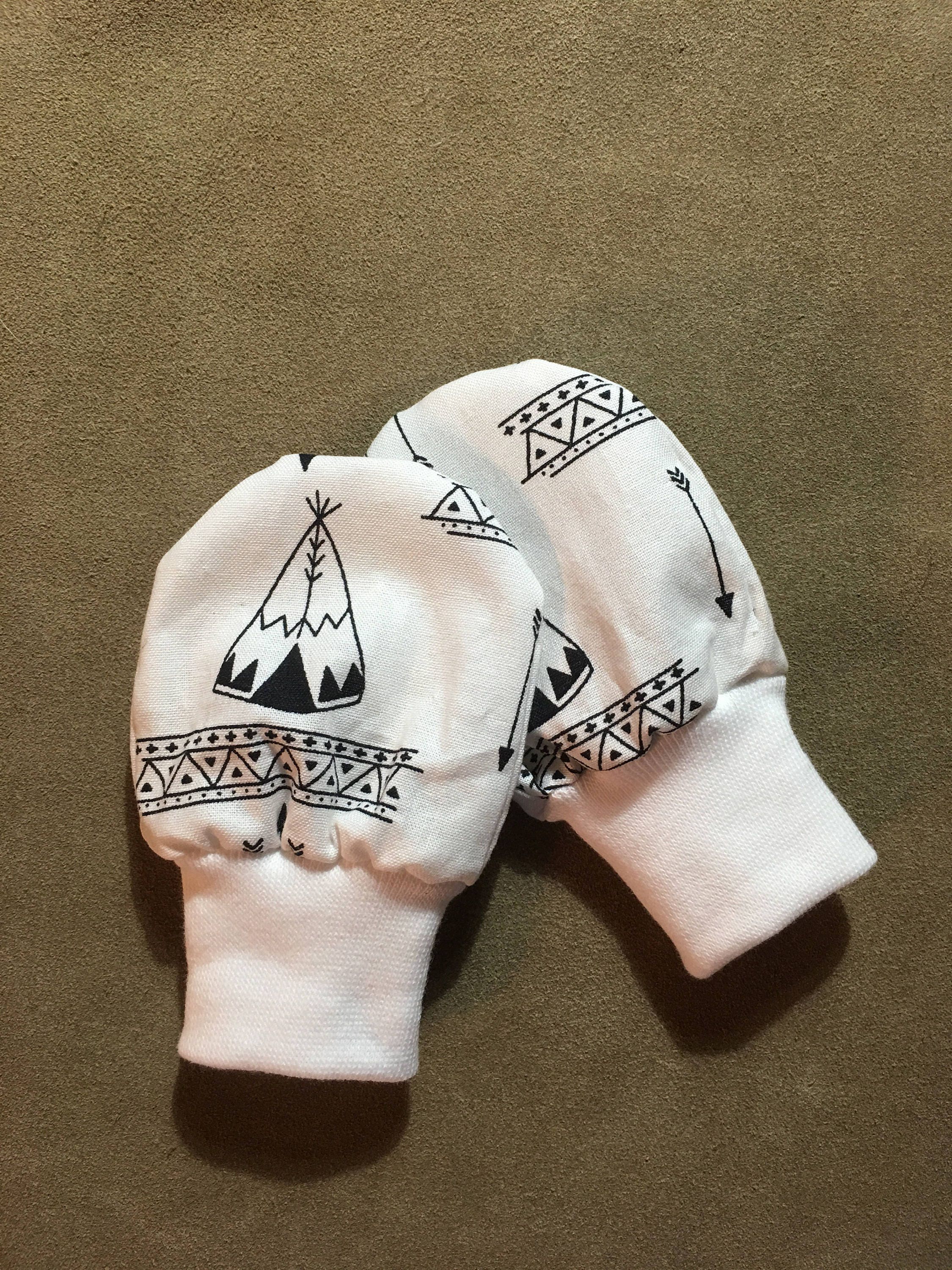 Newborn scratch mittens Baby scratch mittens Etsy