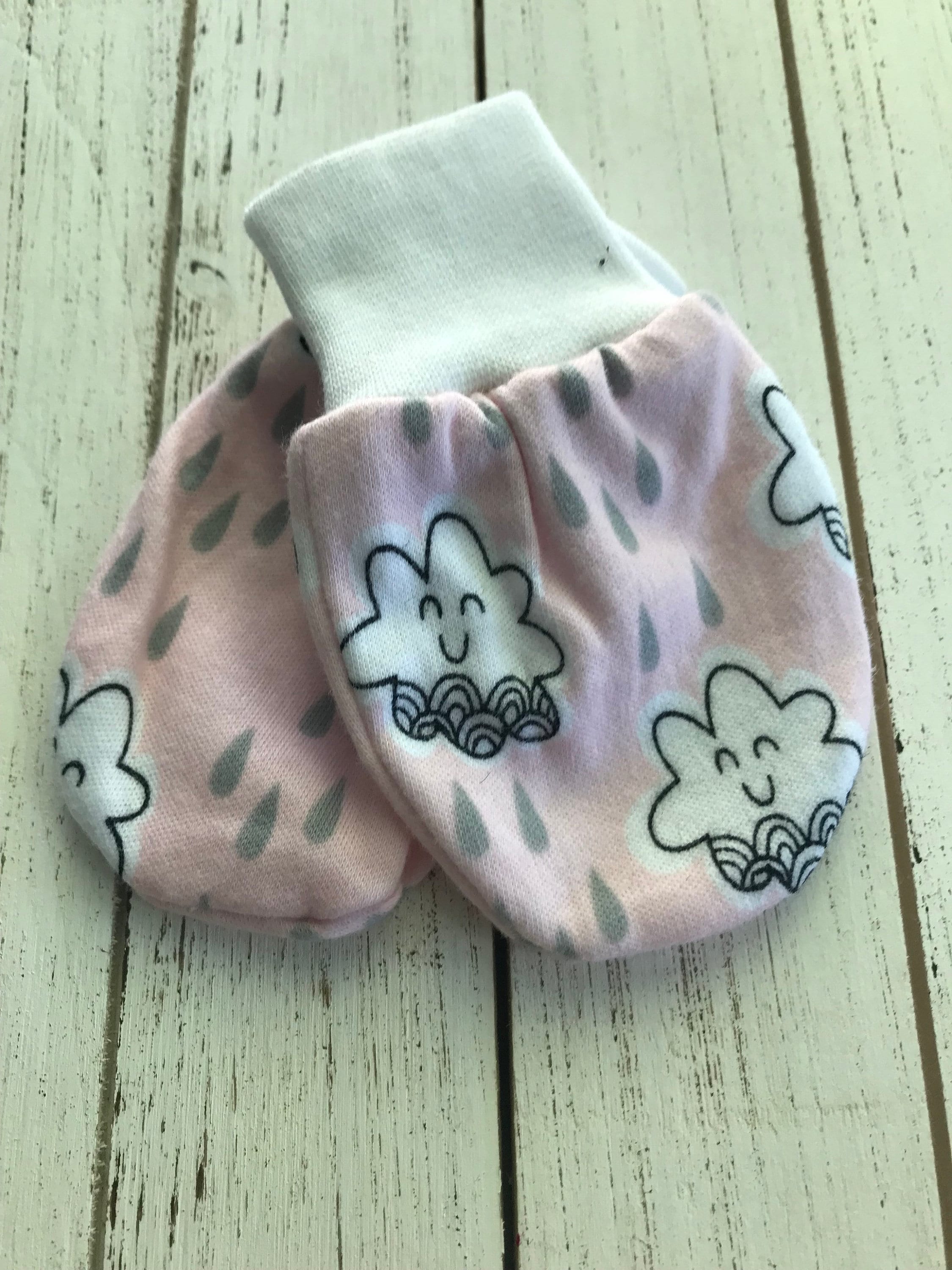 Baby mittens Newborn scratch mittens Baby Scratch Mittens Etsy