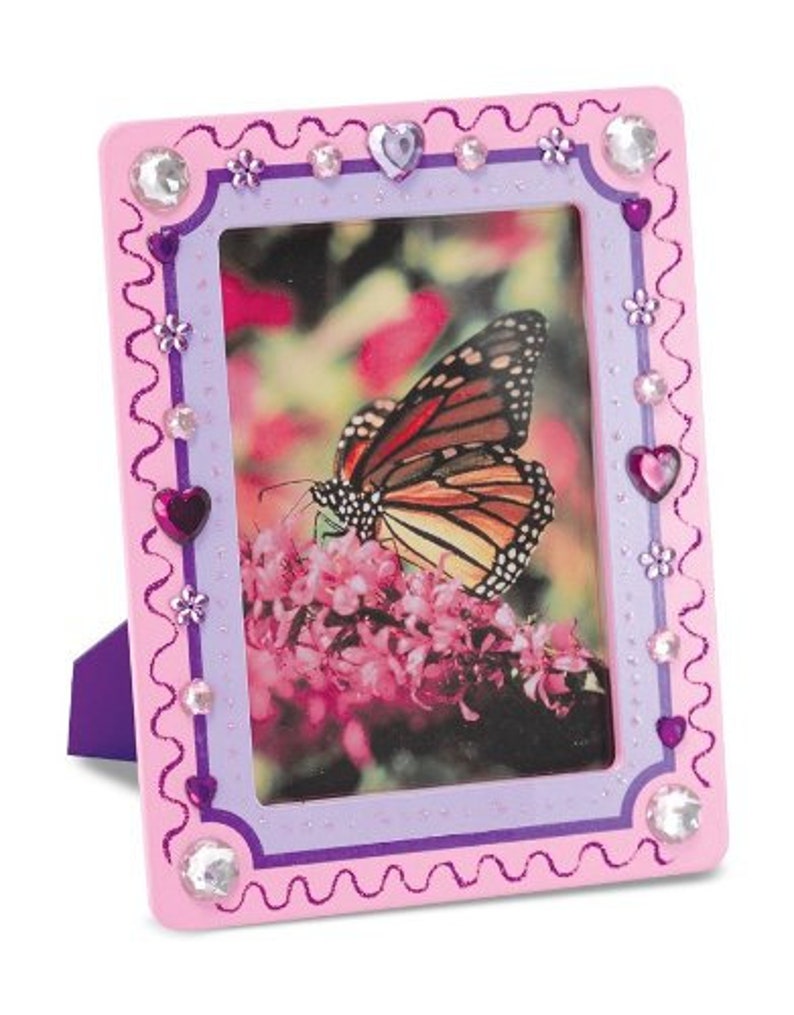 Melissa & Doug Picture Frame Wooden Decorateyourown Kit 5 Etsy