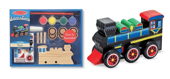 wooden train craft