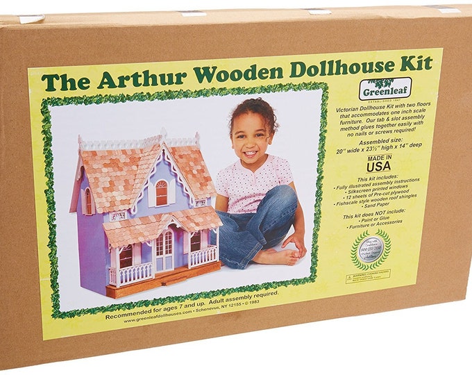 Greenleaf Arthur Dollhouse Kit Etsy