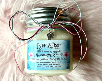 Mermaid Shore - 100% All Natural Soy Wax Candle