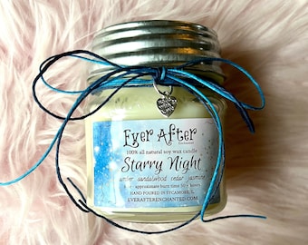 Starry Night - 100% All Natural Soy Wax Candle