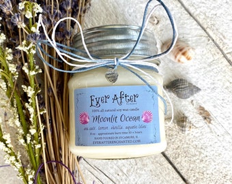 Moonlit Ocean - 100% All Natural Soy Wax Candle