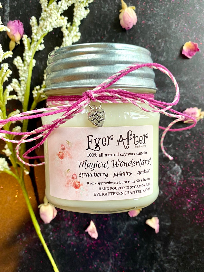 Magical Wonderland 100% All Natural Soy Wax Candle image 2