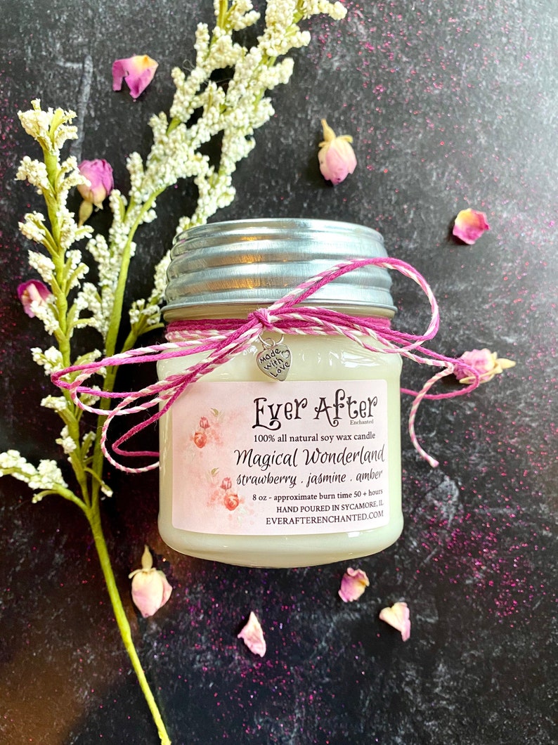 Magical Wonderland 100% All Natural Soy Wax Candle image 1