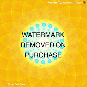 Może przedstawiać: Geometriczny wzór w kolorze żółtym i białym z kołem w środku. Koło ma wzór w kolorze niebieskim i białym oraz napis "WATERMARK REMOVED ON PURCHASE" w kolorze czarnym.