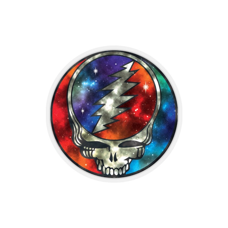 Grateful Dead Galaxy Steal Your Face Sticker Etsy Grateful Dead Galaxy Steal Your Face Sticker Etsy