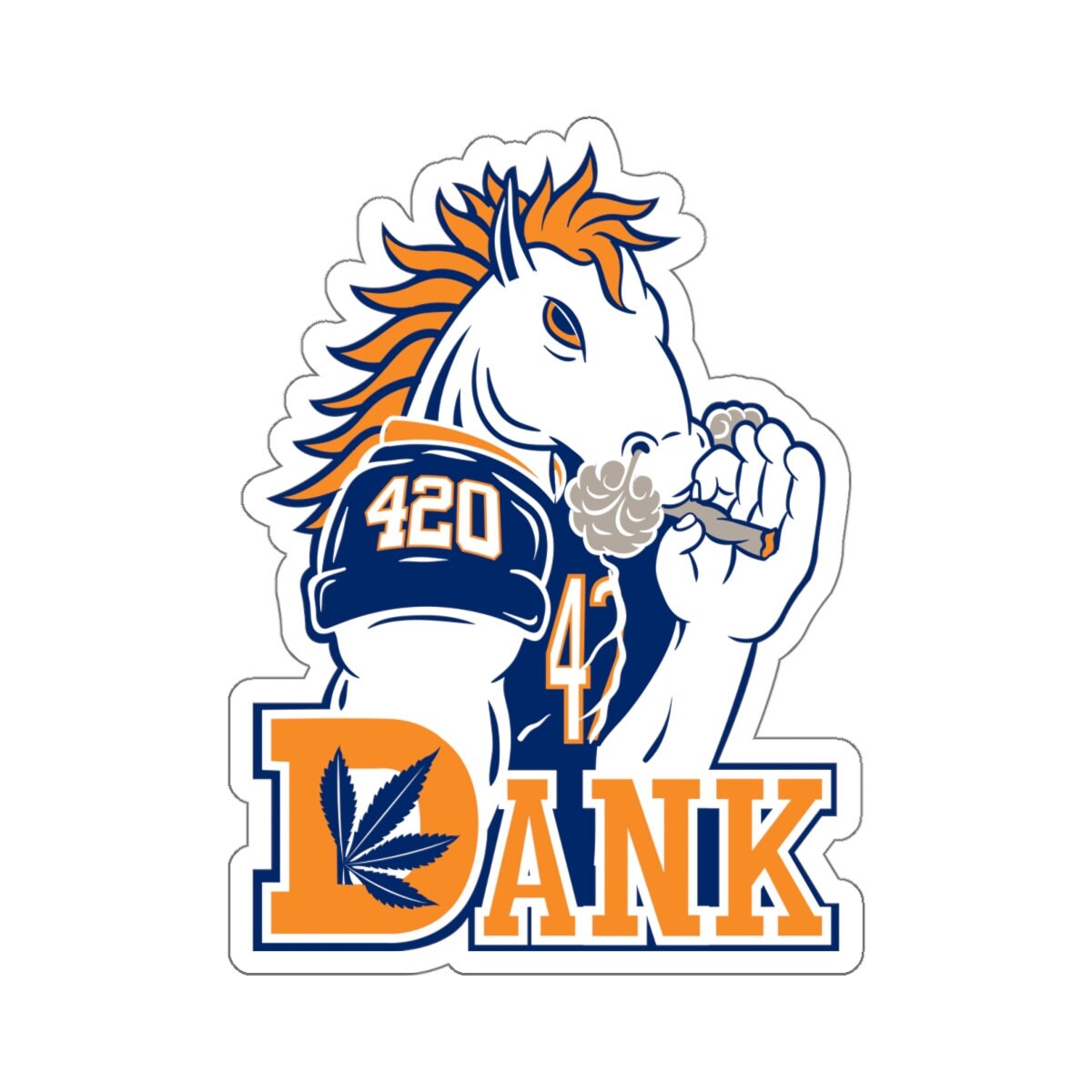 Denver Broncos Dank 420 Heady Sticker | Etsy Denver Broncos Dank 420 Heady Sticker | Etsy