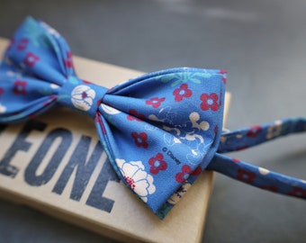 NEW! Disney Mickey and Minnie Mouse blue bow tie for wedding and special occasions