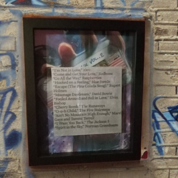 8x10 Guardians of the Galaxy Playlist