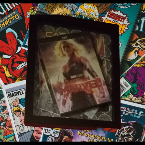 8x10 Shadowbox Captain Marvel
