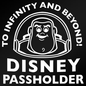 Disney Decal - Buzz Lightyear Passholder Decal - Toy Story Decal - Buzz Decal - Pixar Decal