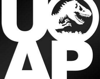Jurassic Park Decal - Jurassic World Decal - Universal Orlando Annual Passholder Decal - uoap decal