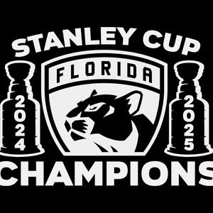 Sticker Florida Panthers - sticker NHL Champions - sticker Panthers - sticker kampioen