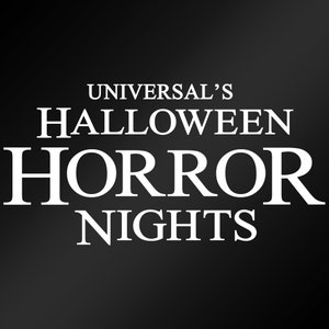 Halloween Horror Nights Decal - UOAP - HHN Decal - Horror - Universal Studios