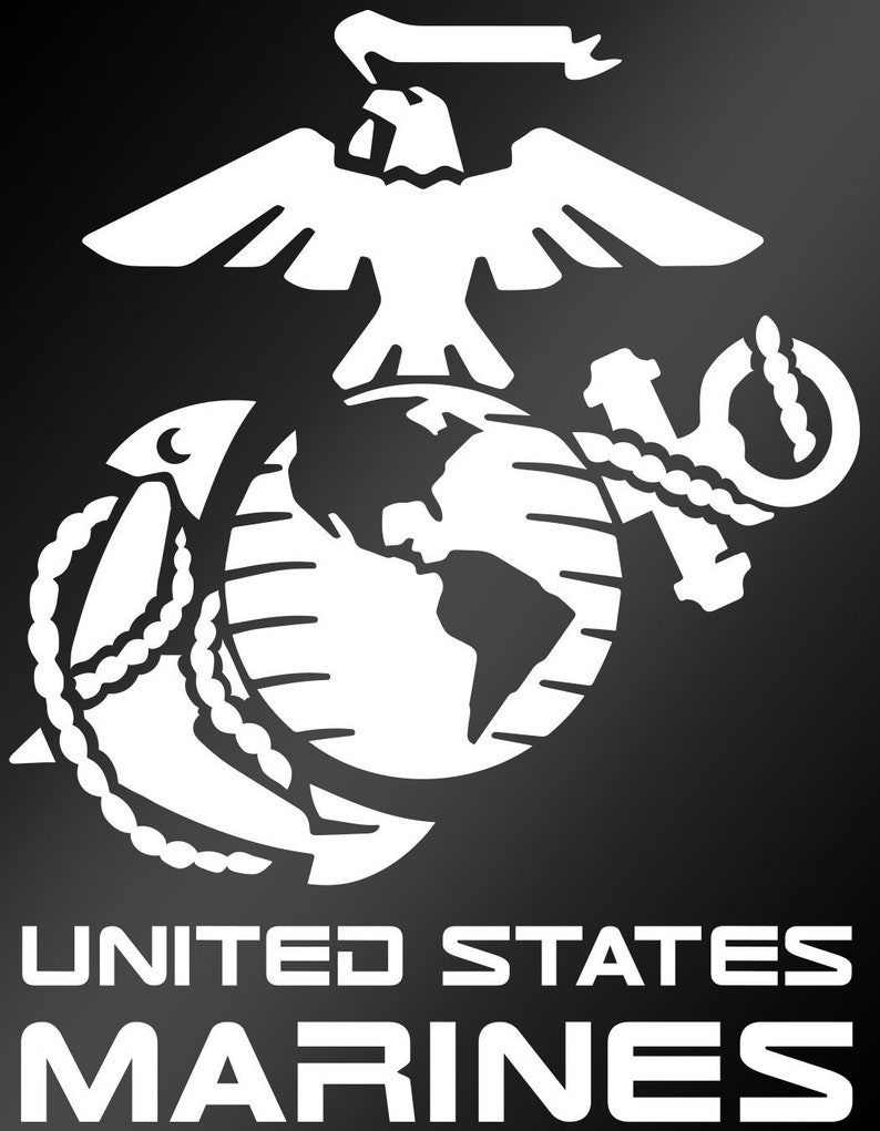 United States Marines Decal EGA Decal US Marine Corps | Etsy