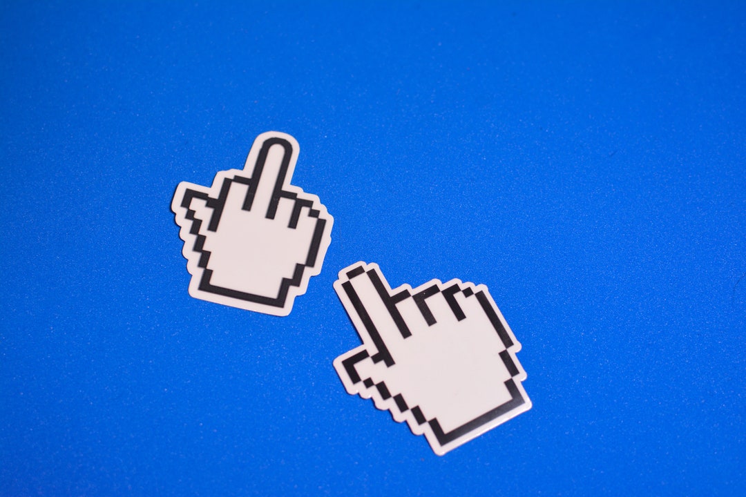 Computer Mouse Stickers Glossy Vinyl Sticker Cute Stickers for Water